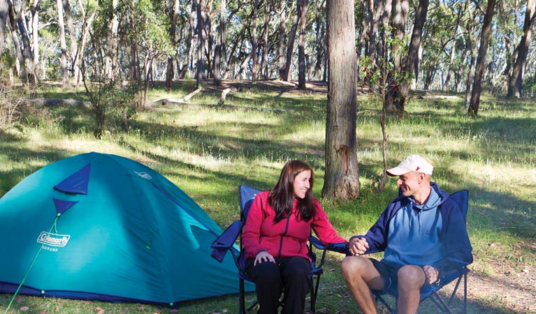 Apsley Falls campground - Stayed