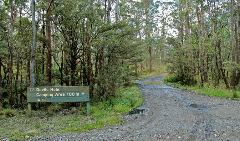 Devils Hole campground and picnic area - New South Wales Tourism 
