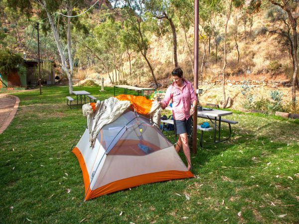 Standley Chasm Angkerle Camping - Accommodation NSW