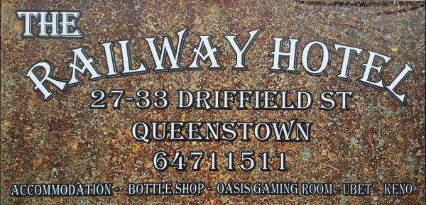The Railway Hotel Queenstown - Accommodation Newcastle
